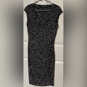 Lauren Ralph Lauren  Midi Dress - Gathered Side - Size 10